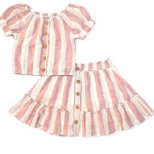 Rare editions girls 2 piece set NWT